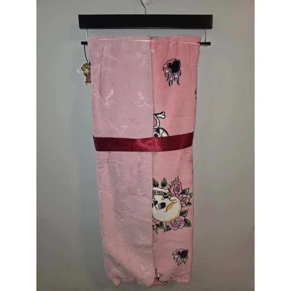 Ed Hardy Throw Blanket